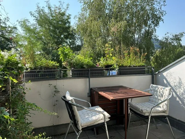 Vivre avec une vue sur les toits de la ville de Berne