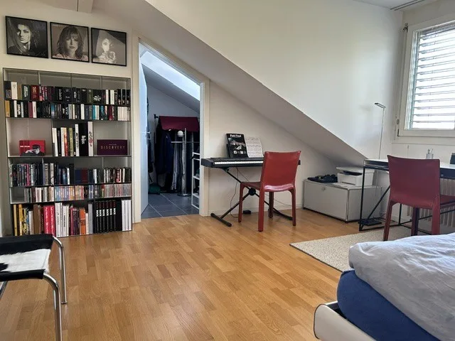 Vivre avec une vue sur les toits de la ville de Berne