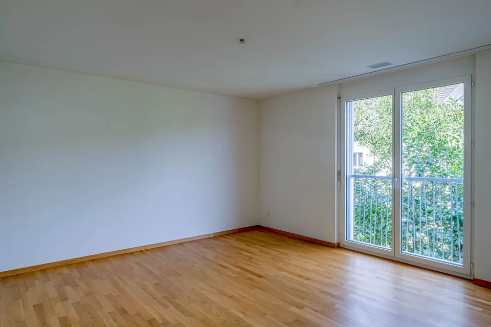 Bright apartment with private seating area