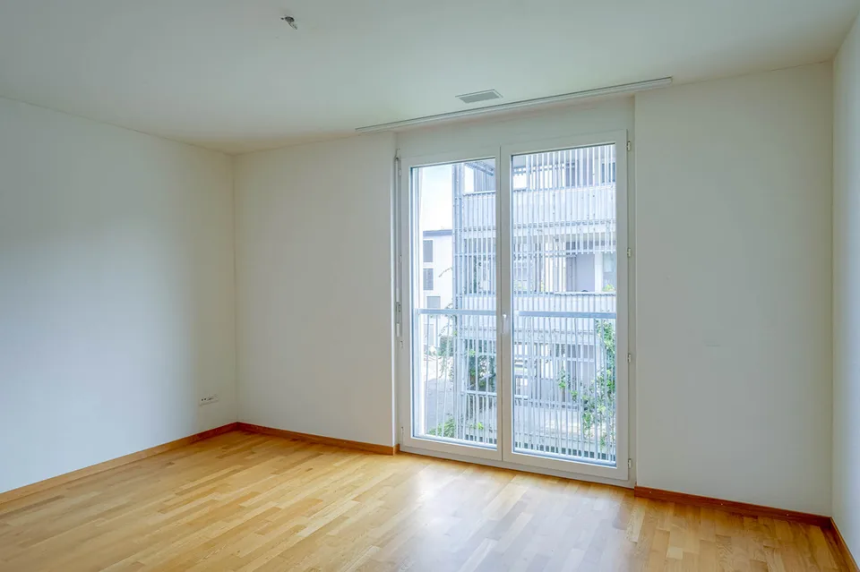 Bright apartment with private seating area