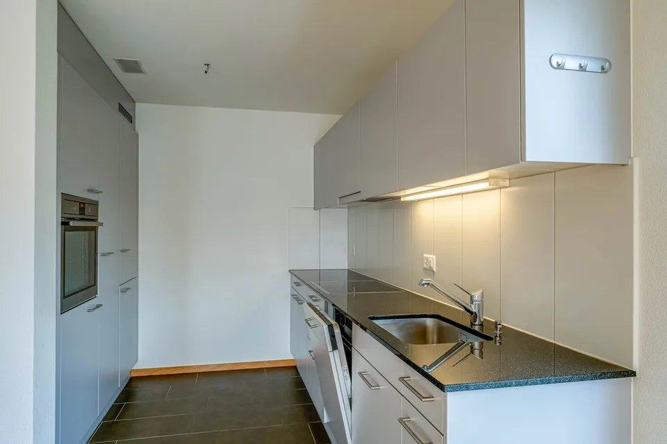 Bright apartment with private seating area