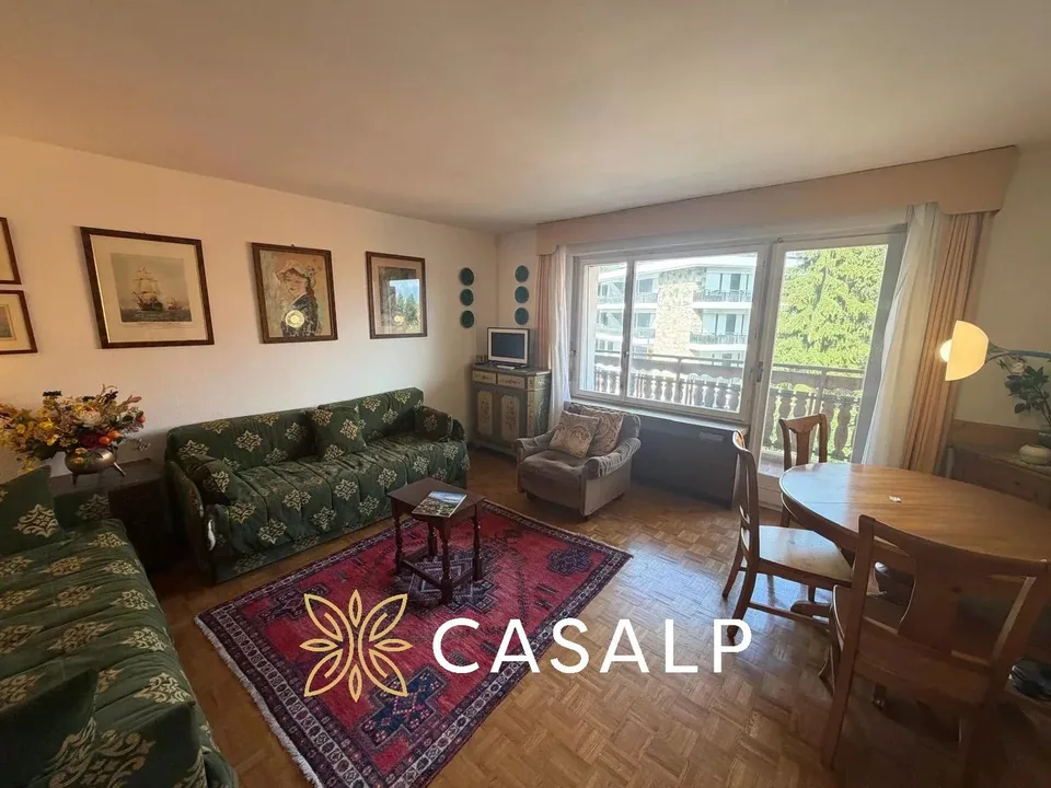 Charming 2.5 rooms - Central Street Crans