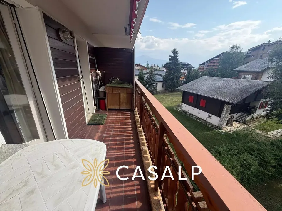 Charming 2.5 rooms - Central Street Crans