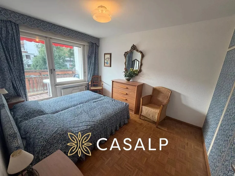 Charming 2.5 rooms - Central Street Crans