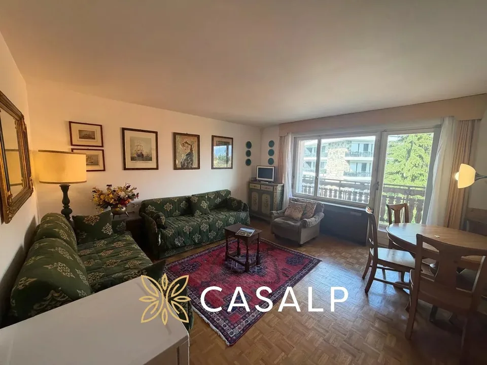 Charming 2.5 rooms - Central Street Crans