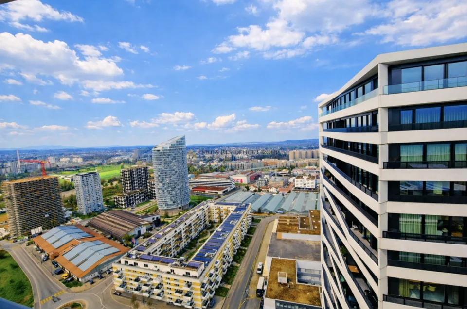 Appartement exclusif de 5,5 pièces au 33ème étage des Tours Three Point