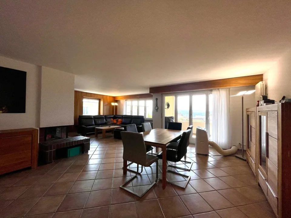 Cozy living with a beautiful balcony, stunning views, and including a hobby room