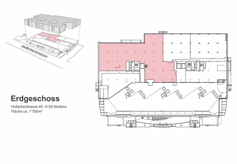 3000 m2 moderne Logistik- und Bürofläche