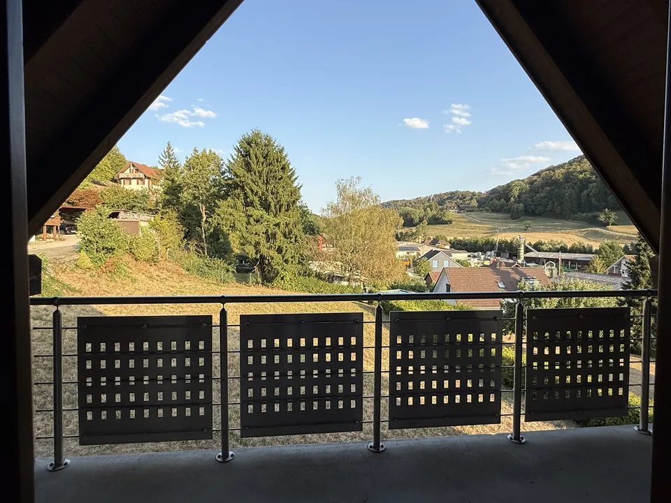 Appartement mansardé idyllique avec deux balcons !
