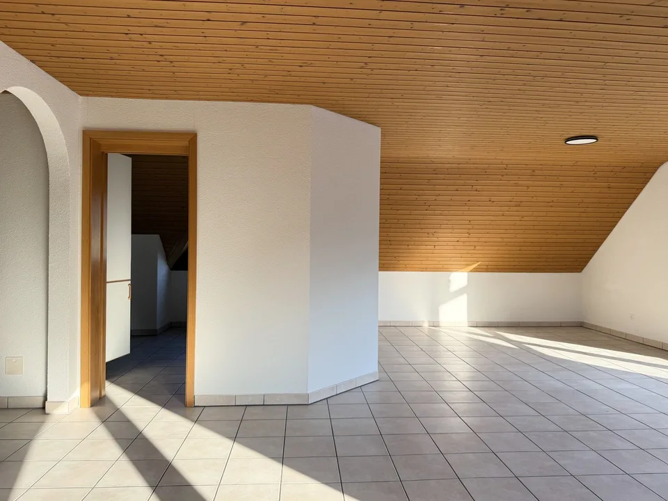 Appartement mansardé idyllique avec deux balcons !