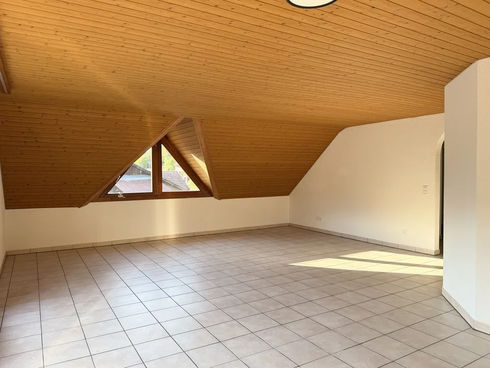 Appartement mansardé idyllique avec deux balcons !