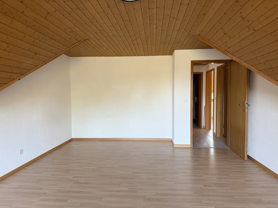 Appartement mansardé idyllique avec deux balcons !