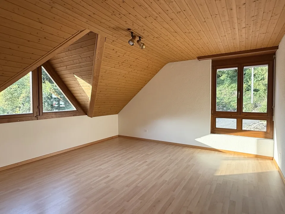 Appartement mansardé idyllique avec deux balcons !
