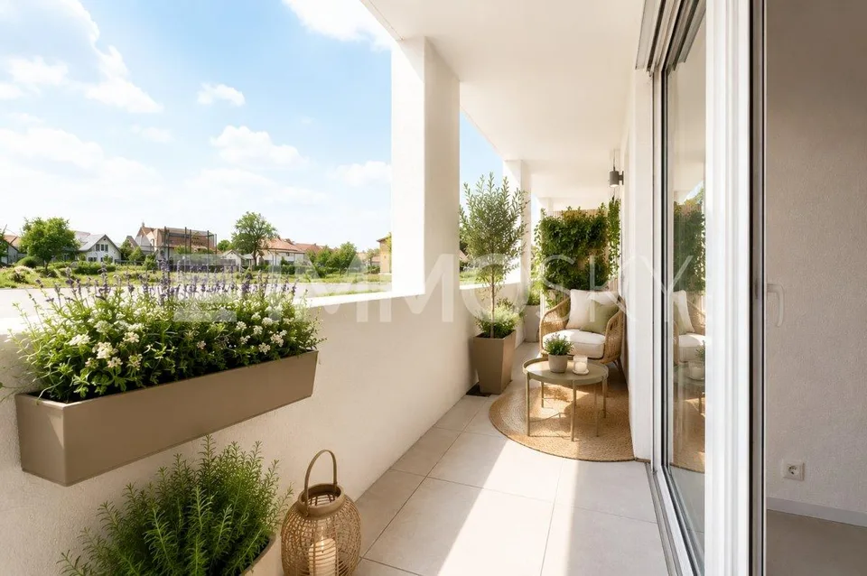 Magnificent new apartment with large terrace, 4 min from Cheseaux