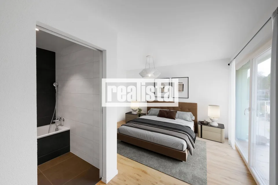 Penthouse mit 5,5 Zimmern, neu und hell