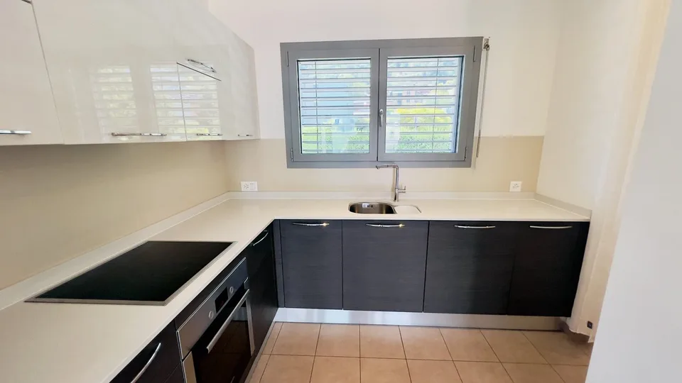 Modern and Bright 2.5-Room Apartment with Large Terrace in Gravesano