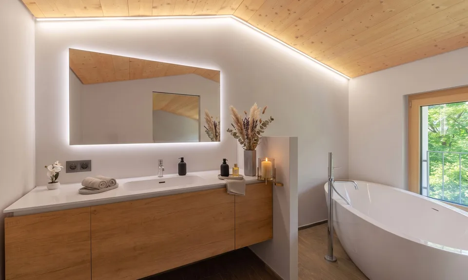 New 3.5-room house with garden and outbuilding in Breno