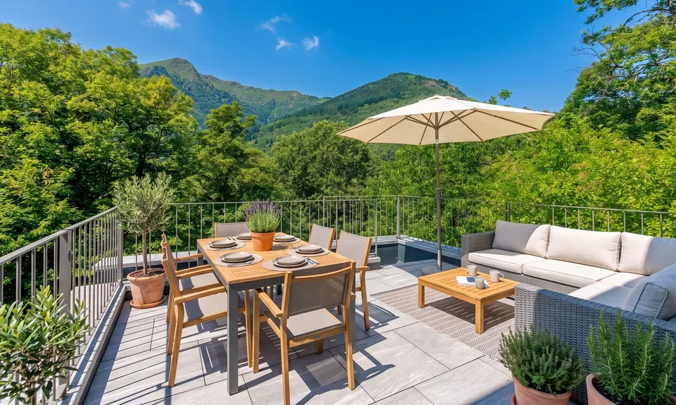 New 3.5-room house with garden and outbuilding in Breno
