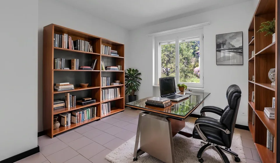 3.5 rooms renovated with open view into the green in Stabio