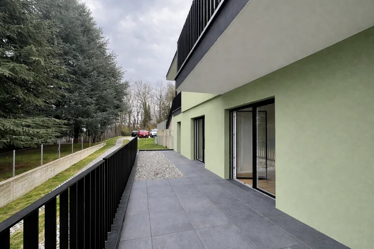NOVAZZANO - NOUVEAU 3.5 PIÈCES AVEC GRANDE TERRASSE