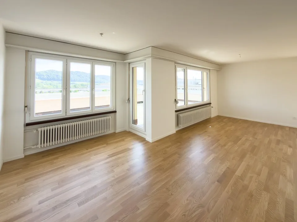 Schöne helle 4.5-Zimmer-Attikawohnung mit Terrasse