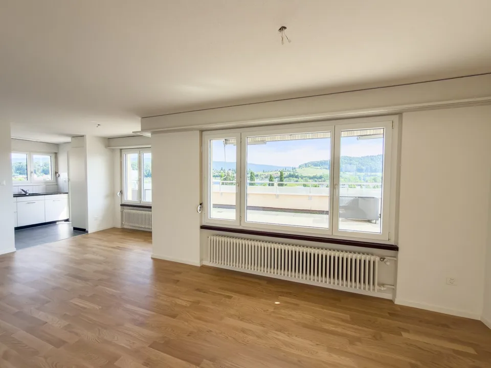 Schöne helle 4.5-Zimmer-Attikawohnung mit Terrasse
