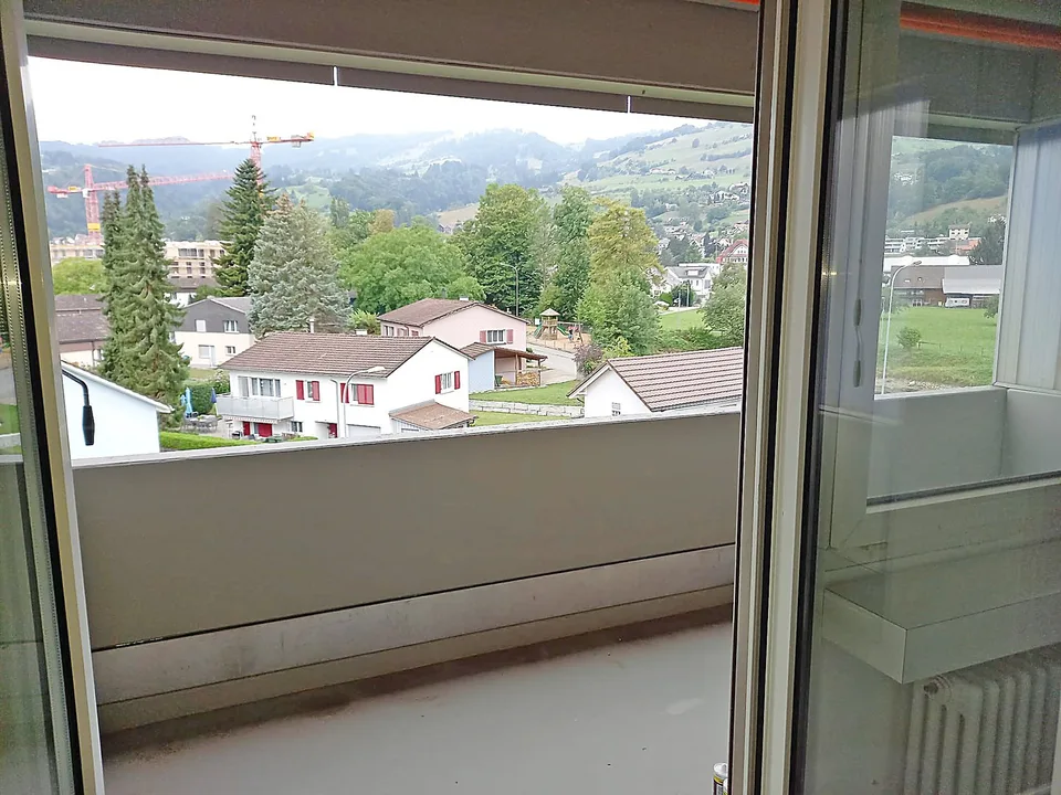 Zona residenziale tranquilla con vista sulla valle del Reno