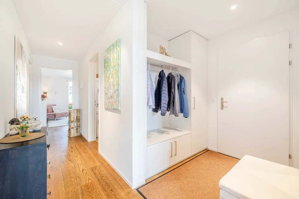 Newly built comfort with garden idyll - high-quality 3.5-room garden apartment directly adjacent to the agricultural zone
