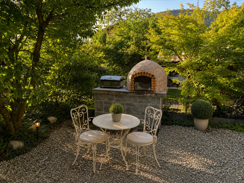 Gemütliche Villa im Erdgeschoss mit herrlichem Blick auf die Berge und die Dents-du-Midi