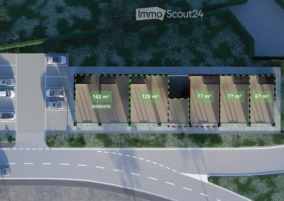 New commercial spaces in Mendrisio in the city center