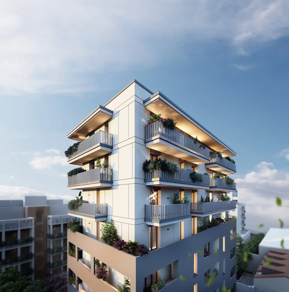 NEW Three-room apartment 7th floor with terraces in Milan