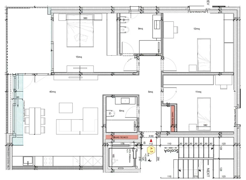 MODERN AND SPACIOUS 4.5-ROOM APARTMENT WITH HIGH-QUALITY FINISHES IN RIVERA