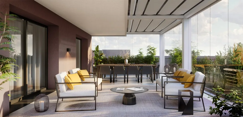 BILOCALE DI DESIGN CON AMPIO TERRAZZO A MILANO