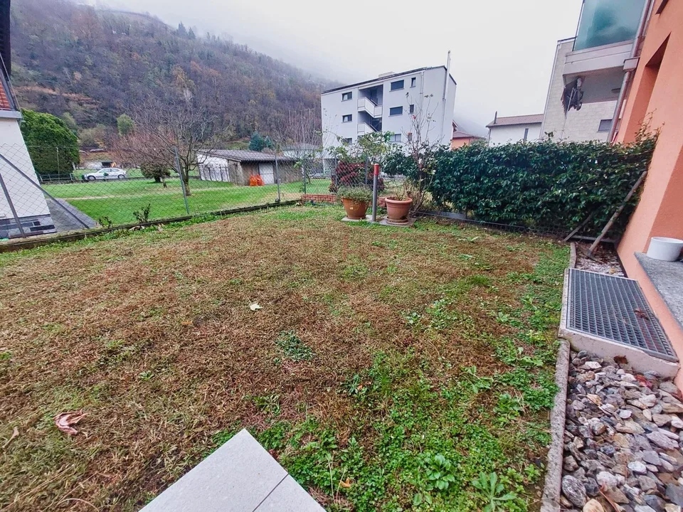 Helles Apartment mit privatem Garten