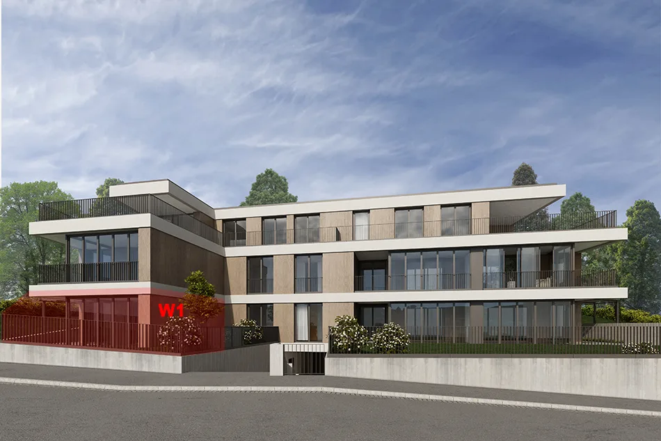 Exclusive garden apartment with high energy efficiency and unobstructable view. New prices! - W1
