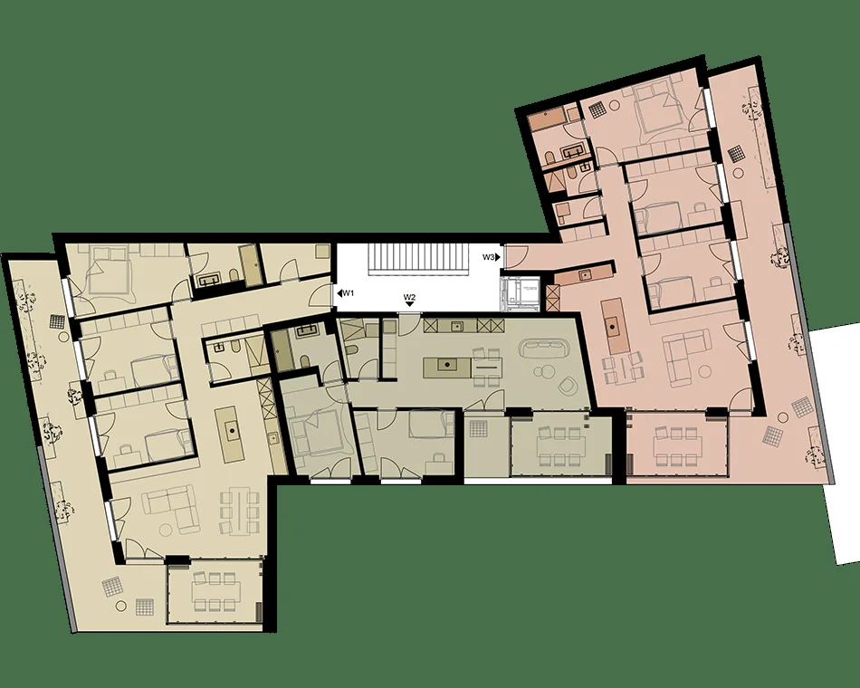 Exclusive garden apartment with high energy efficiency and unobstructable view. New prices! - W1