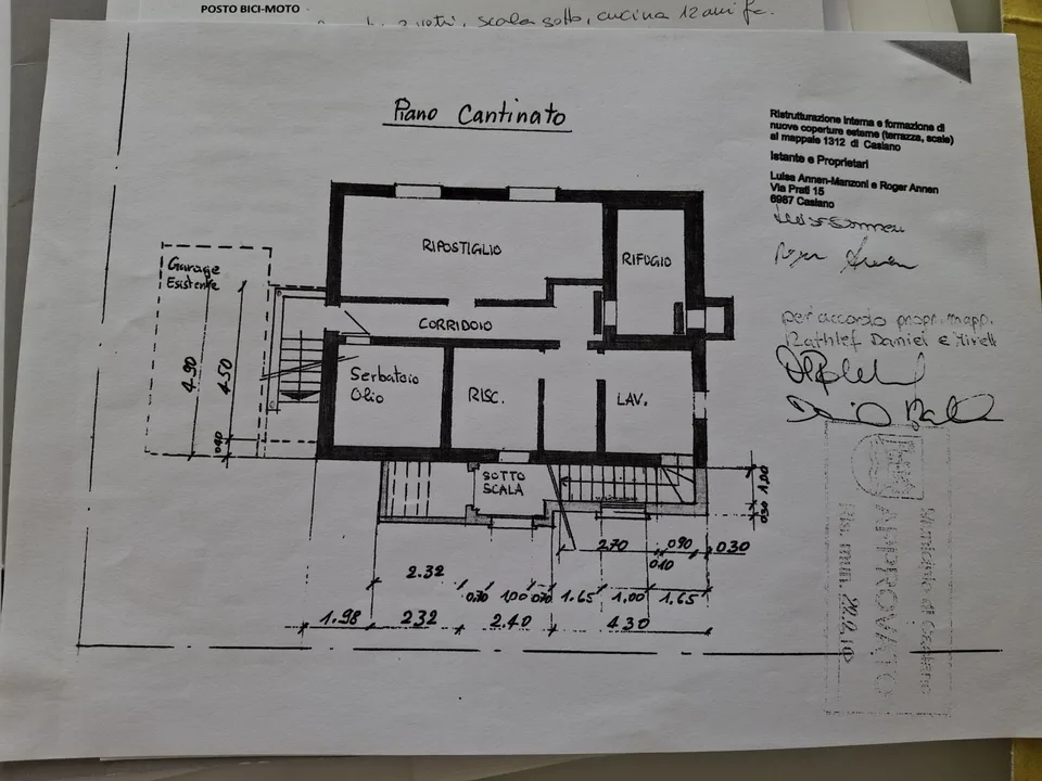 Exklusiv-Villa 6.5 in der Nähe des Sees mit Garten in Caslano