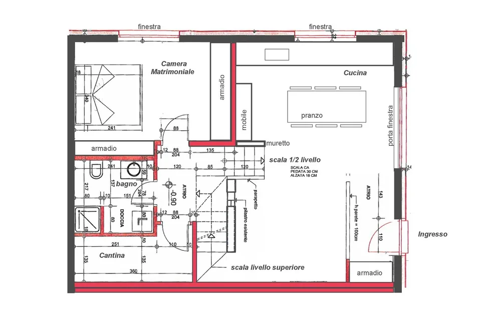 Einladendes Duplex mit 4,5 Zimmern und Außenbereich in Magliaso