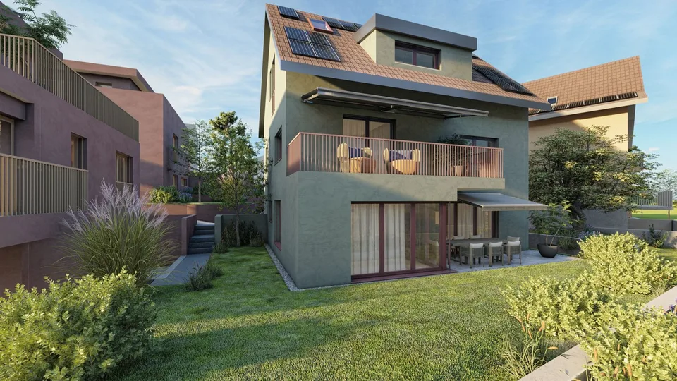 Modernes 6,5-Zimmer Haus mit Garten in Lengnau kaufen