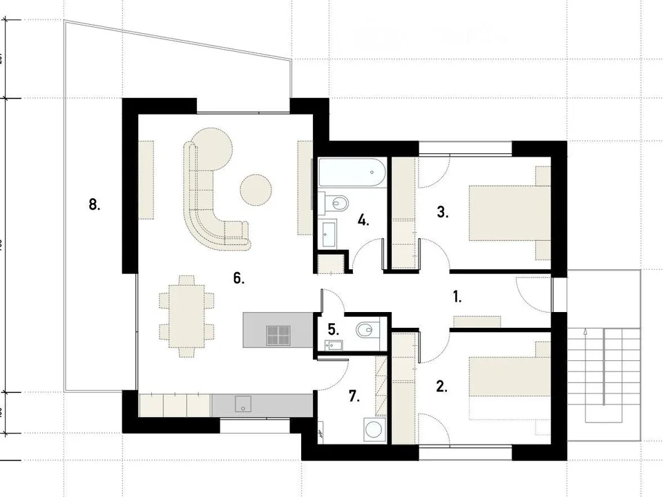 For rent in Veyras, 3.5-room apartments NEW