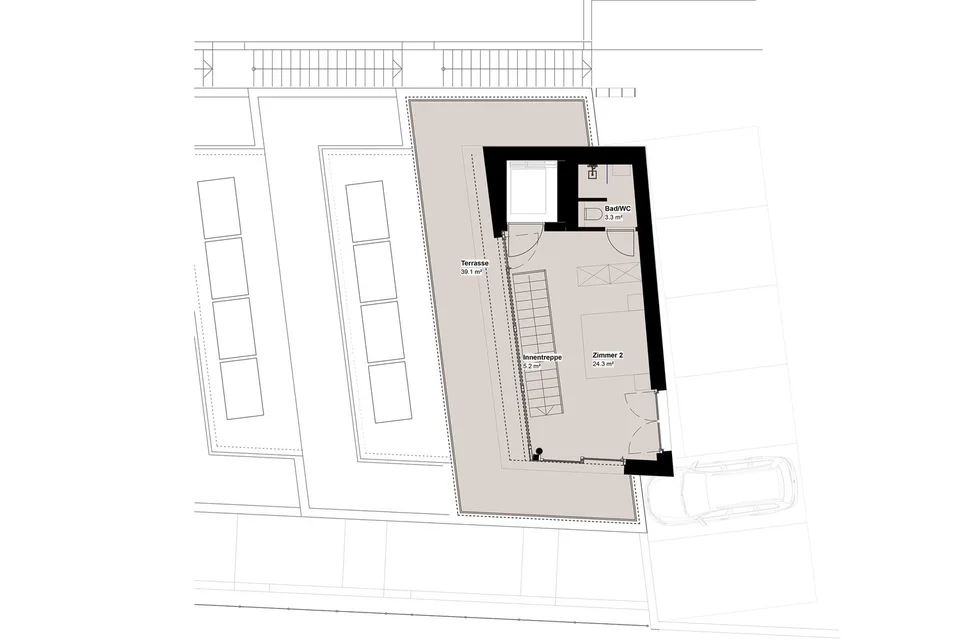 Erstvermietung - Exklusive 3.5 Zimmer-Maisonette-Wohnung mit Aussicht über Binningen -  W1