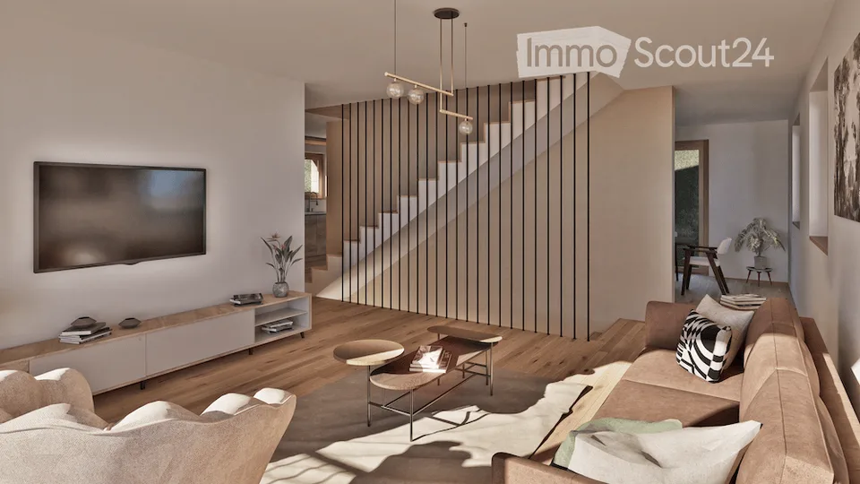 Newly built apartments (2.5 rooms, 3.5 rooms, and single-family homes) with mountain views in Grengiols from CHF 390,000 - 30 minutes from Visp