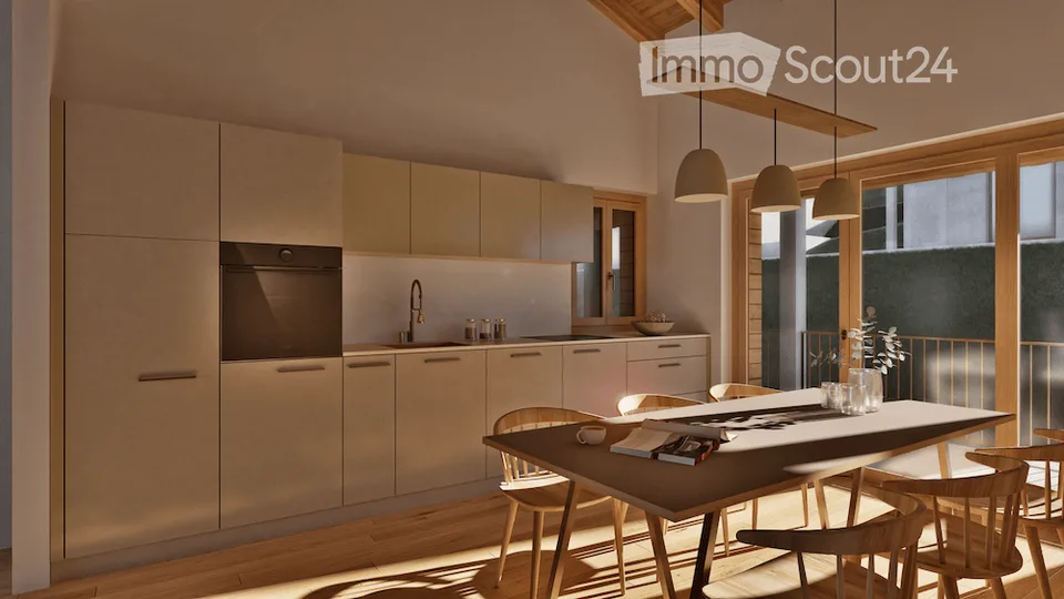 Newly built apartments (2.5 rooms, 3.5 rooms, and single-family homes) with mountain views in Grengiols from CHF 390,000 - 30 minutes from Visp