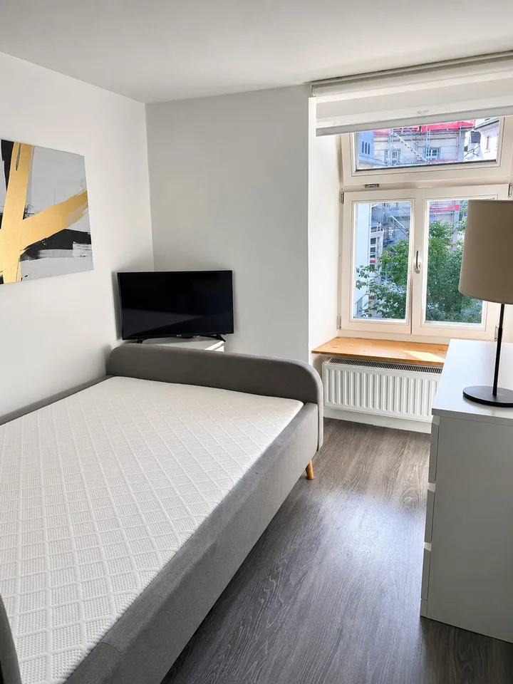 Modernes Zimmer in Klingnau  möbliert, hell & mit schöner Garten-Terrassennutzung