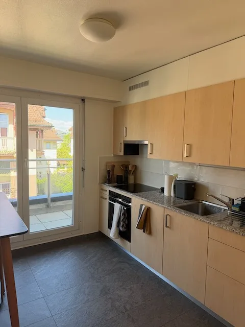 Übernahme des Mietvertrags Magnifique 2-Zimmer-Wohnung mit großer Terrasse, Seeblick & Alpenblick