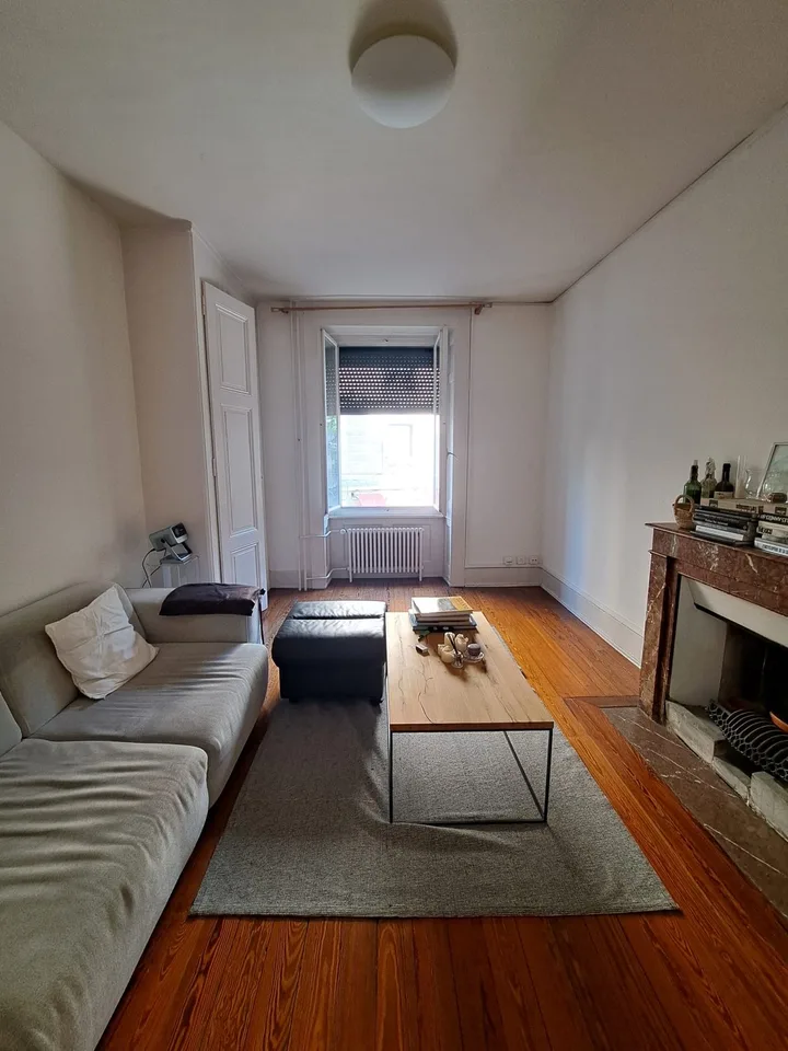 Schlafzimmer in Zentrum Genf, 5m vom Bahnhof