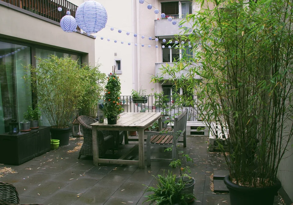 Appartement de ville très central et moderne avec grande terrasse