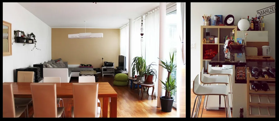 Appartement de ville très central et moderne avec grande terrasse
