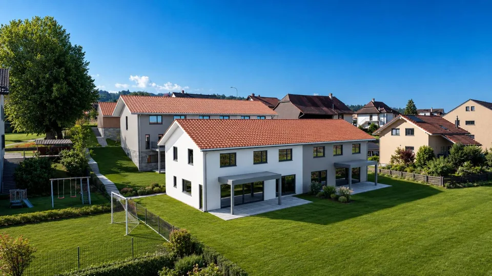 Bellissima villa nuova di 6.5 locali con giardino e terrazza – foto 3 di 14