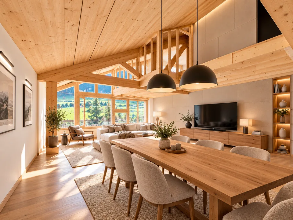 Duplex neuf avec jardin L'élégance alpine au cur des Portes du Soleil – photo 6 sur 14